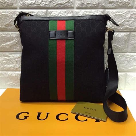 gucci sling bag original price|gucci sling bag men price.